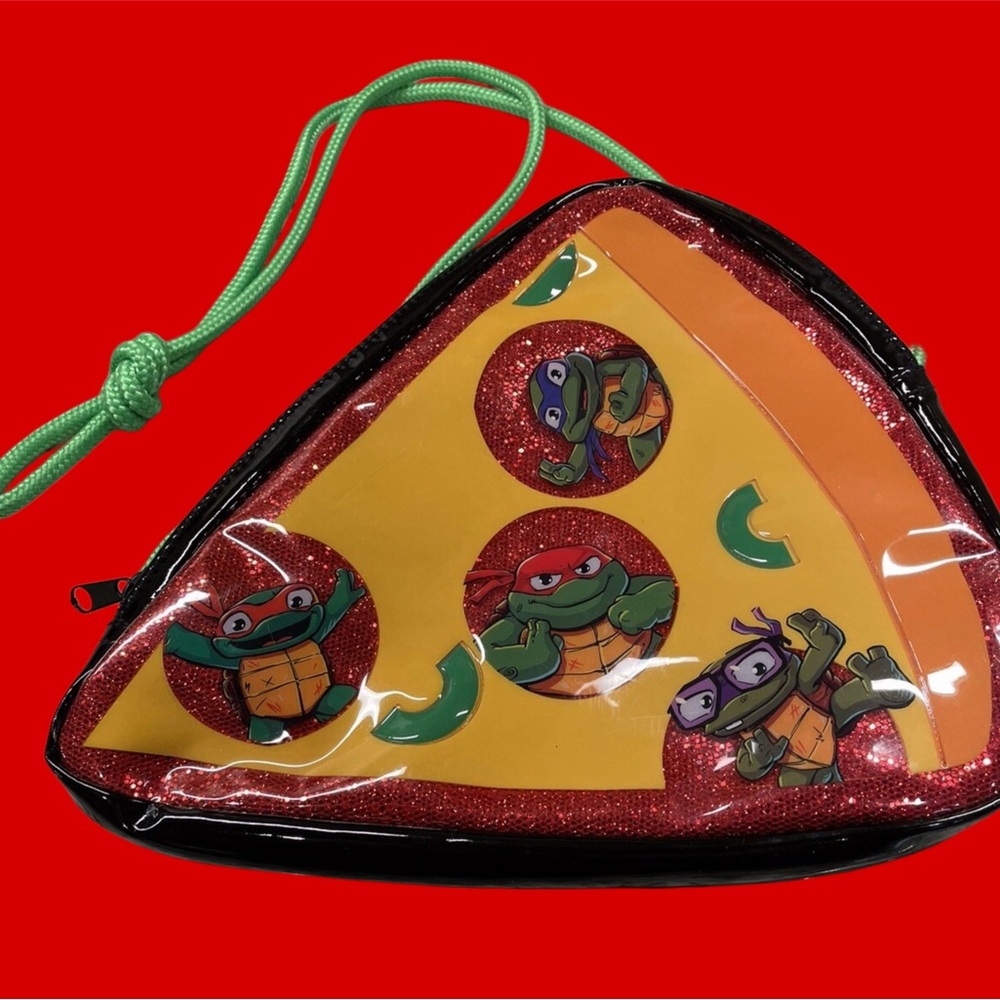 TMNT Teenage Mutant Ninja Turtles Crossbody Pizza Bag